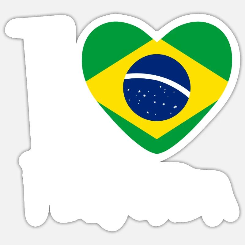 Brazil Brazilian Pork Bean Stew Feijoada Sticker Größe S (10 x 10 cm)