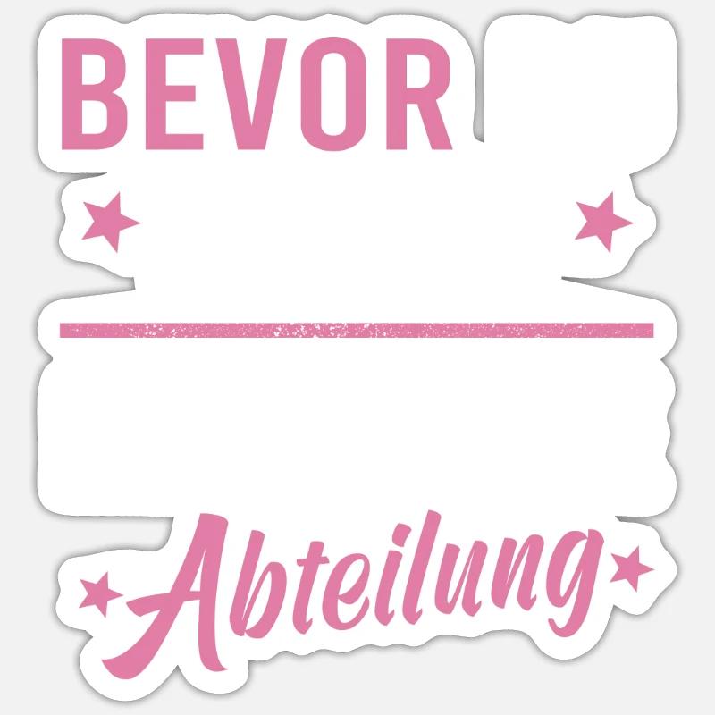 Verkäuferin Muttertag Einzelhandel Verkäufer - Sticker Größe S (10 x 10 cm) - Mattweiß