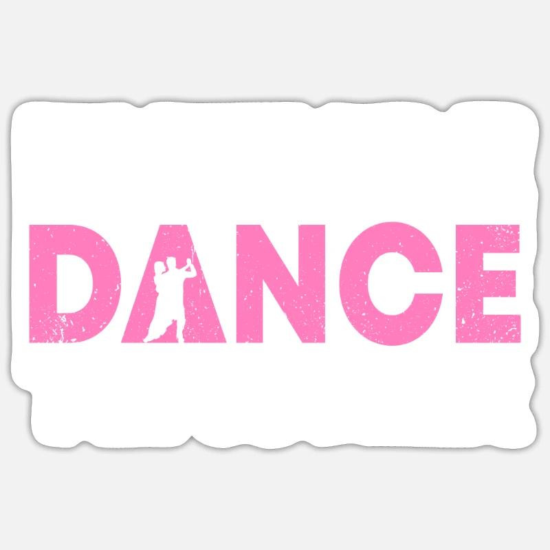 Future Dance Teacher - Sticker size S (10 x 10 cm) - white matte
