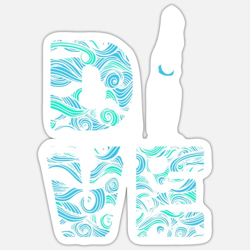 Sticker Größe S (10 x 10 cm) - 