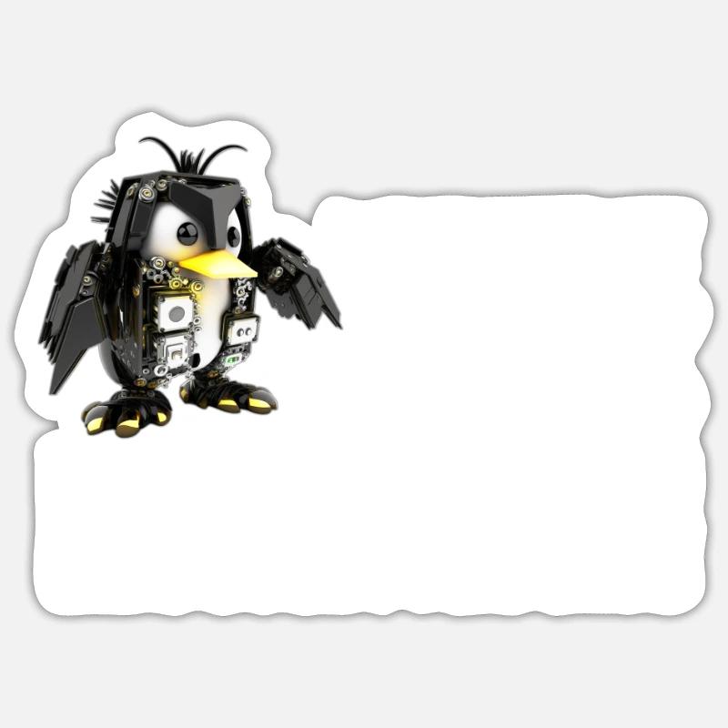 I Customize My Linux Penguin Because I am Sticker Größe S (10 x 10 cm)