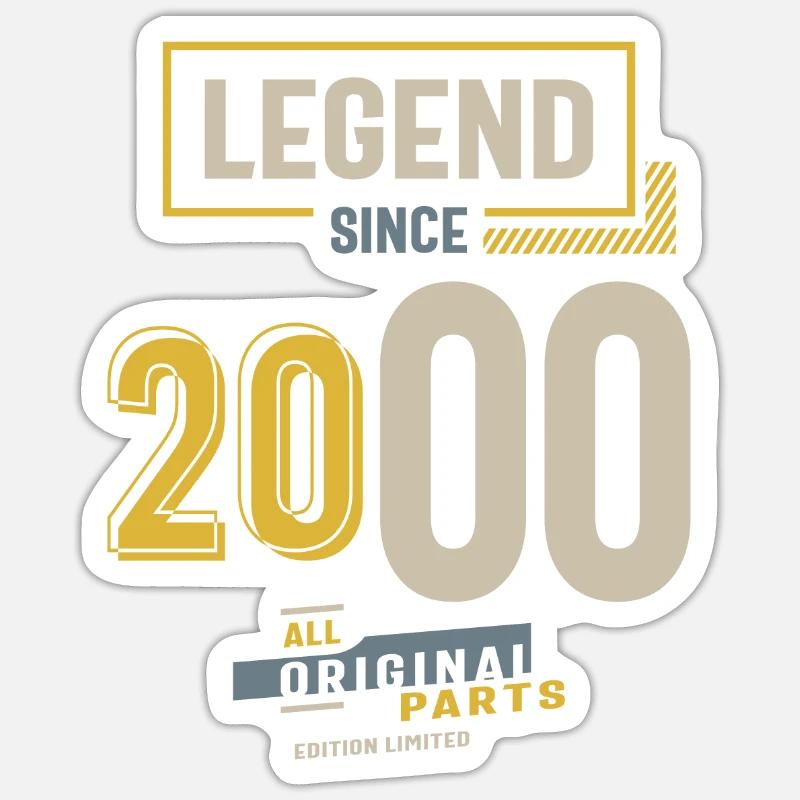 2000 Sticker size S (10 x 10 cm)