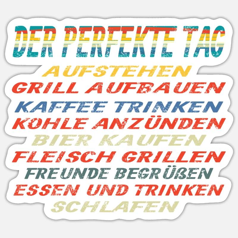 Sticker Größe S (10 x 10 cm) - 
