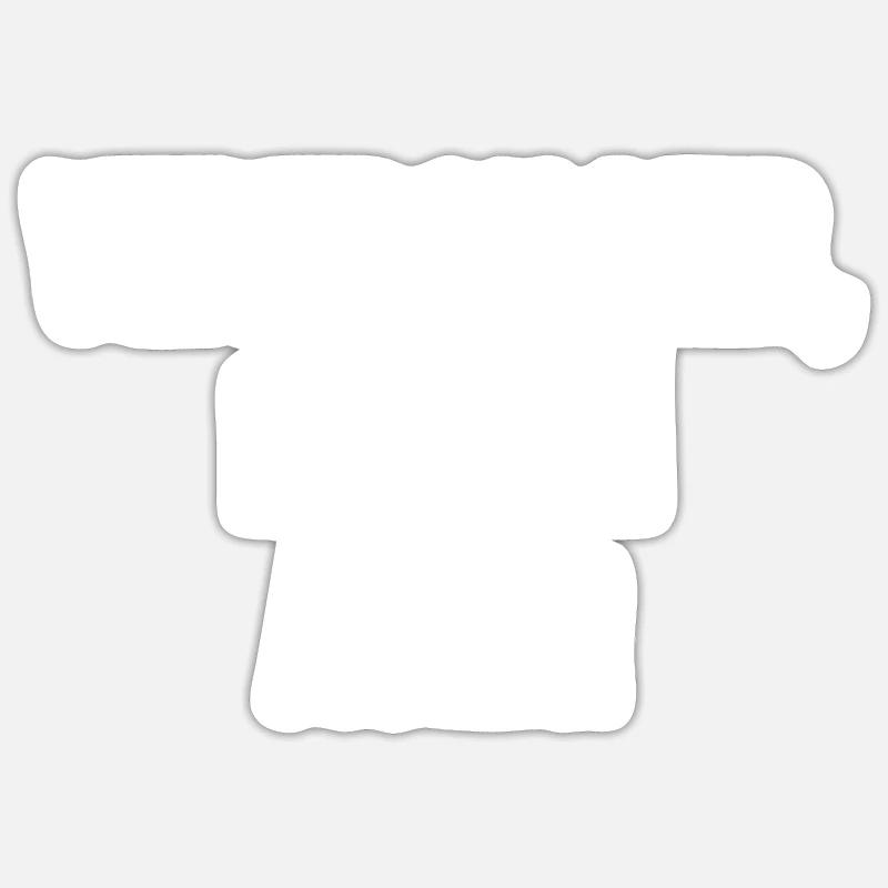 Aue Vertrauen - Sticker Größe S (10 x 10 cm) - Mattweiß