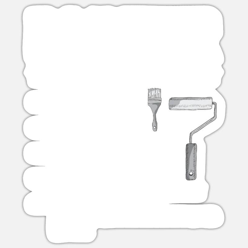 Painter Hourly Rate For Professional Painter Sticker Größe S (10 x 10 cm)