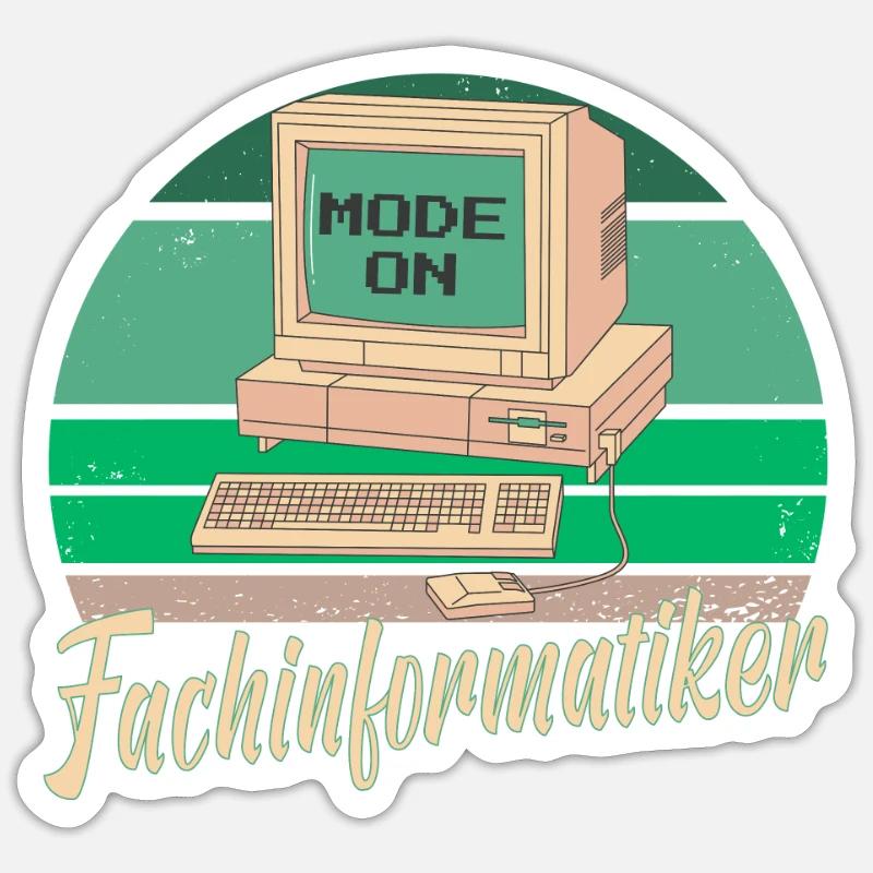 Sticker Größe S (10 x 10 cm) - 