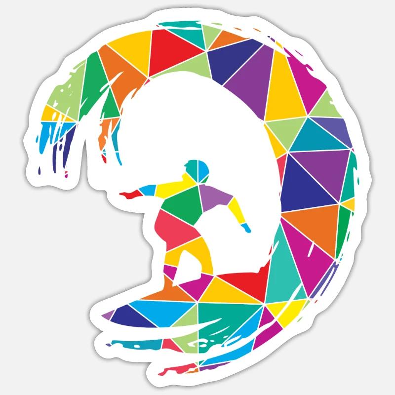 Sticker taille S (10 x 10 cm) - 