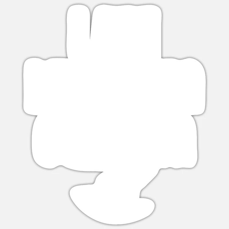 Sticker Größe S (10 x 10 cm) - 