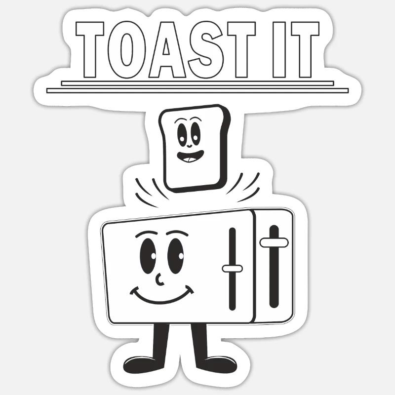 Sticker taille S (10 x 10 cm) - 