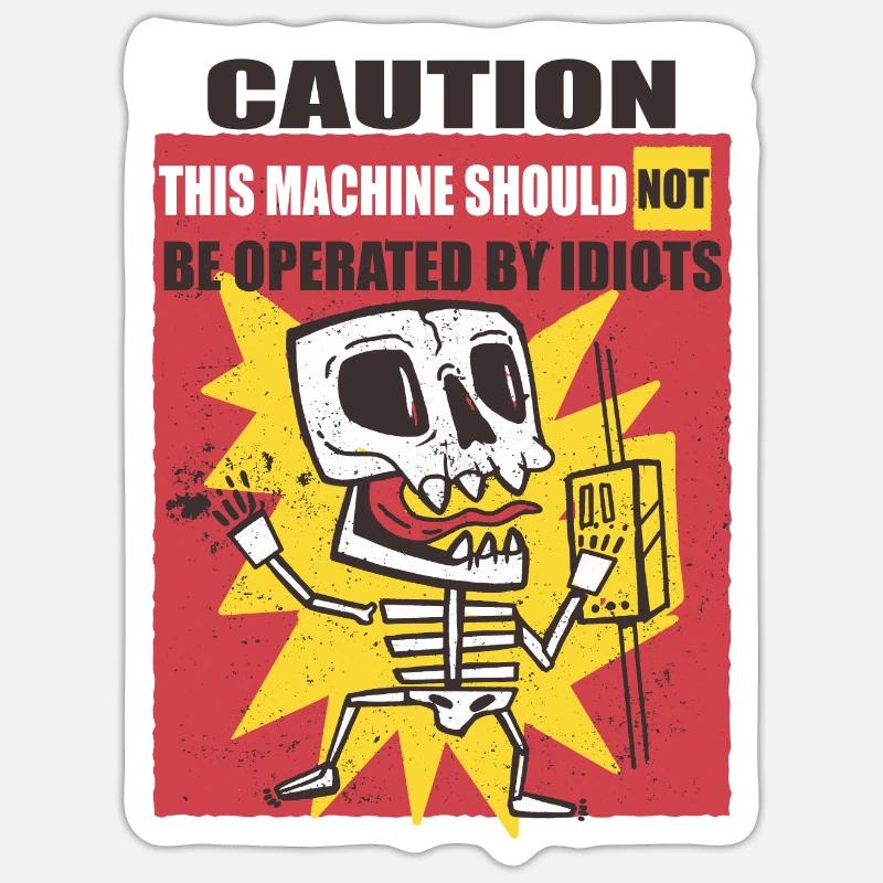 Sticker Größe S (10 x 10 cm) - 