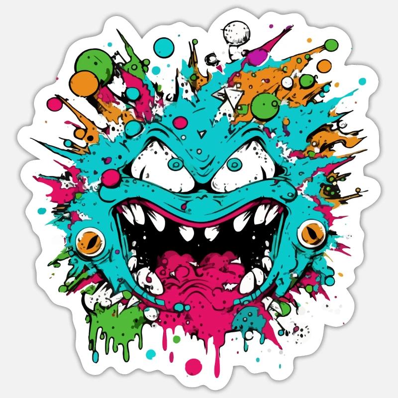 Sticker taille S (10 x 10 cm) -