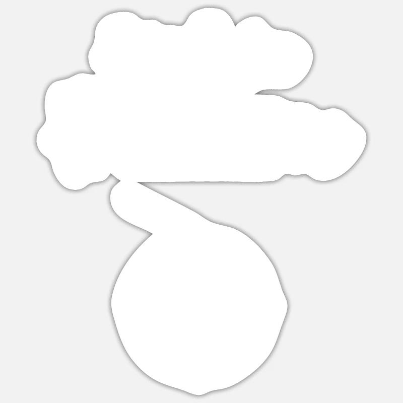 Sticker Größe S (10 x 10 cm) - 