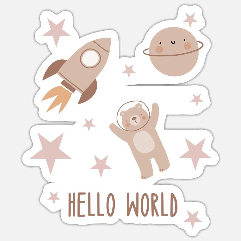 Sticker Größe S (10 x 10 cm) - 