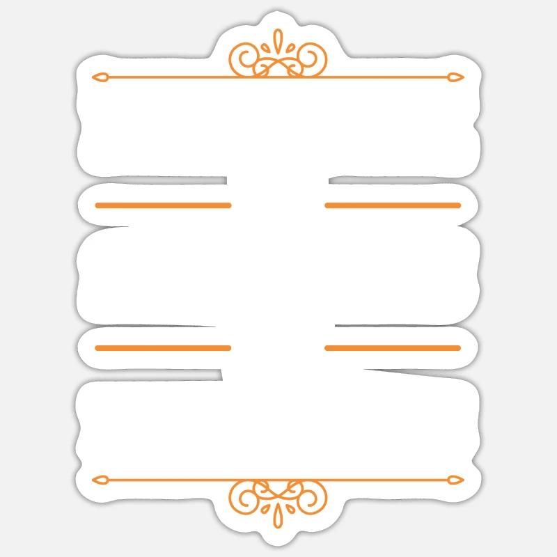 Échec - Sticker taille S (10 x 10 cm) - blanc mat