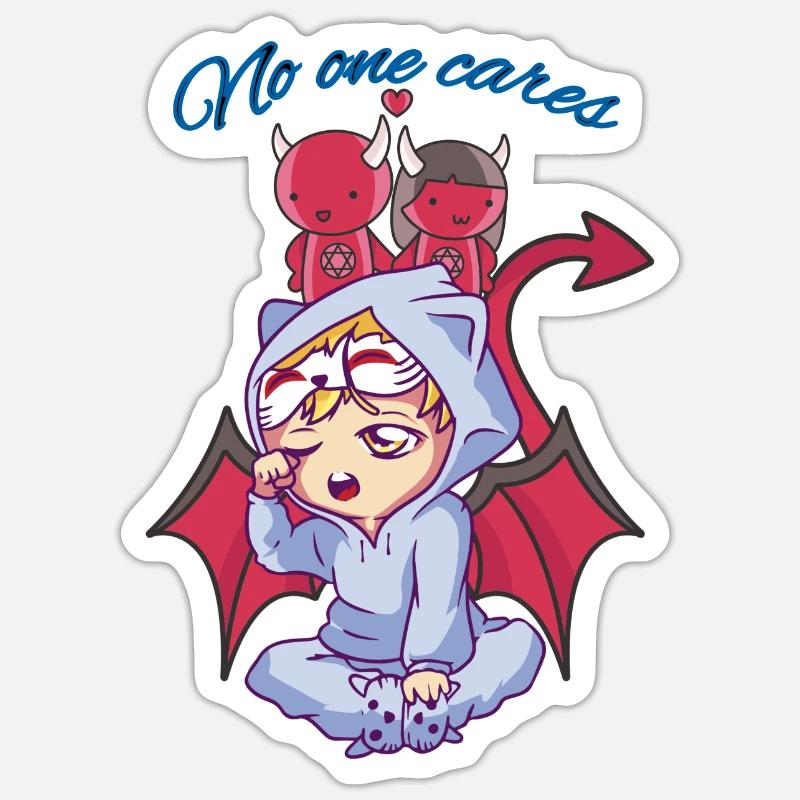 Bébé Diable Sticker taille S (10 x 10 cm)