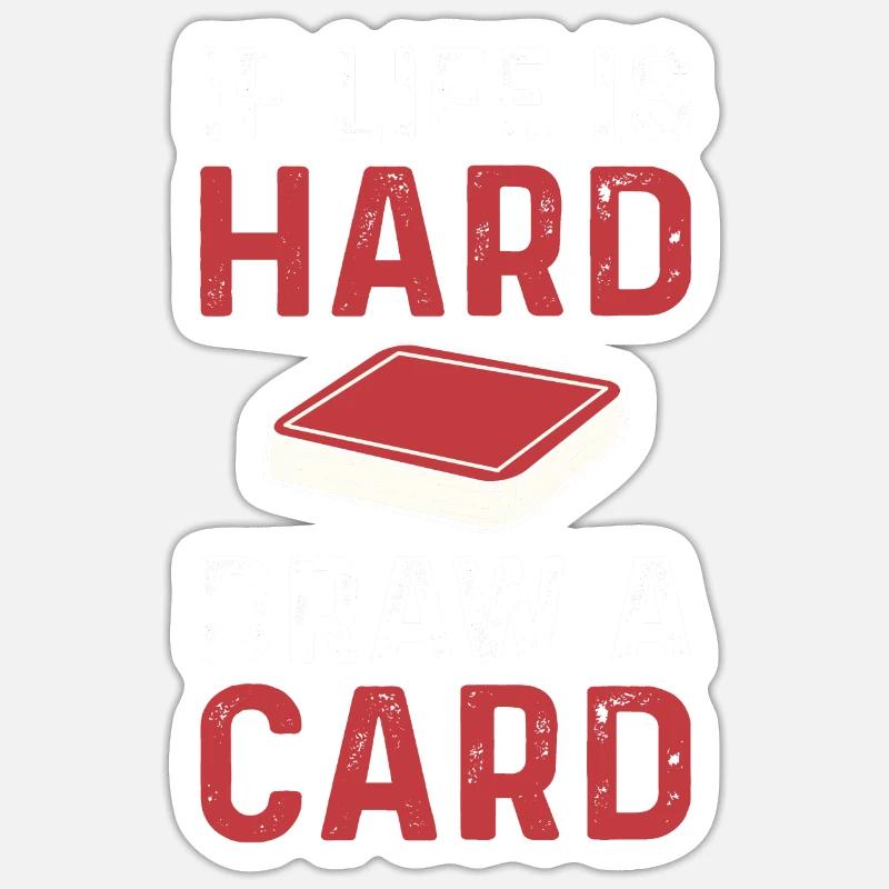 Trading card game. Pull a Sticker size S (10 x 10 cm)