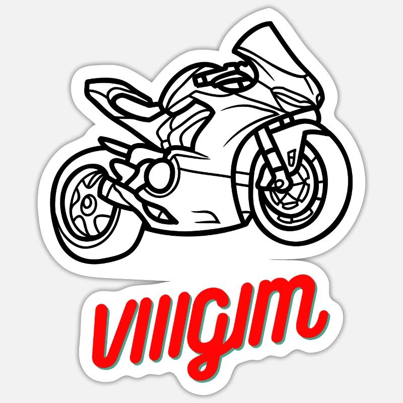 Sticker Größe S (10 x 10 cm) - 