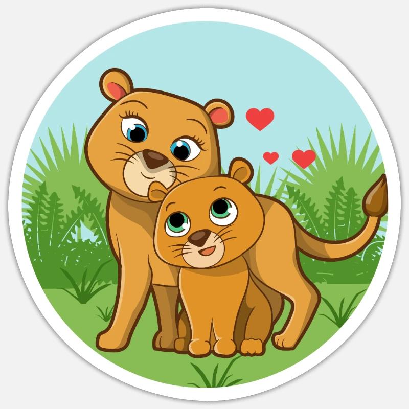 Sticker taille S (10 x 10 cm) - 