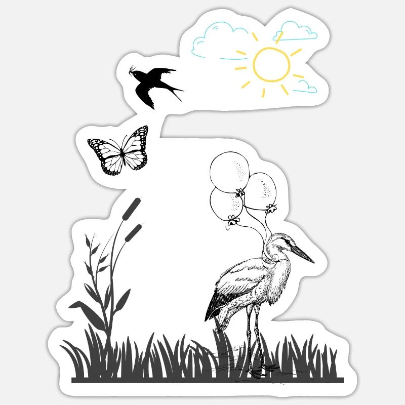 Sticker size S (10 x 10 cm) - 