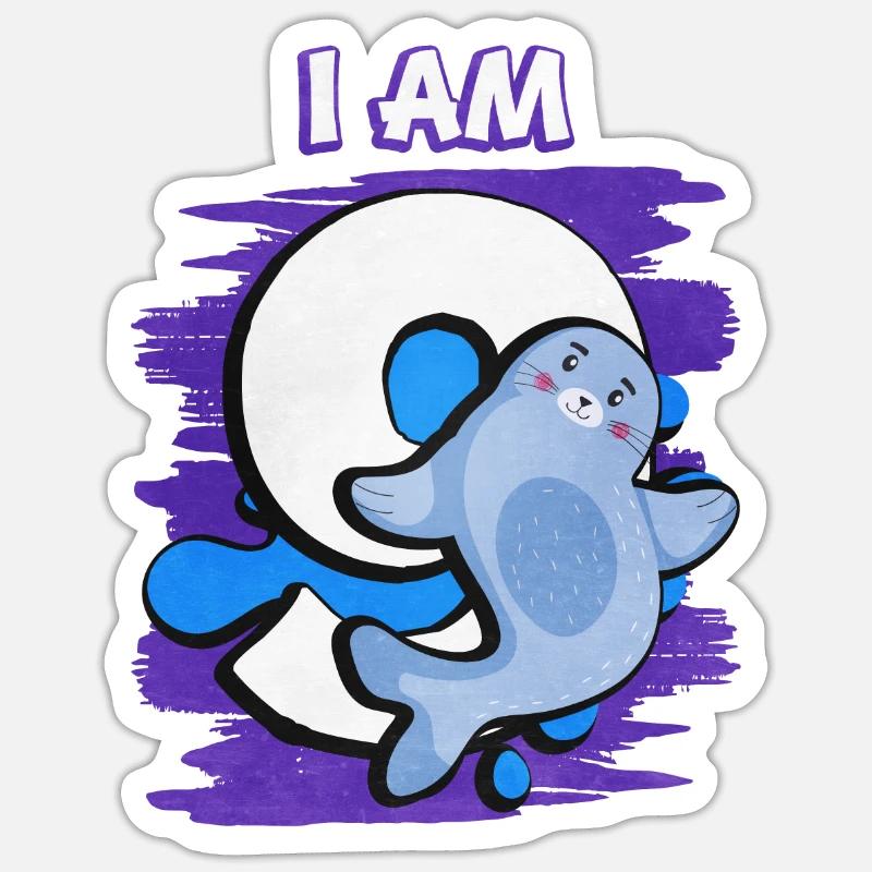 Sticker Größe S (10 x 10 cm) - 