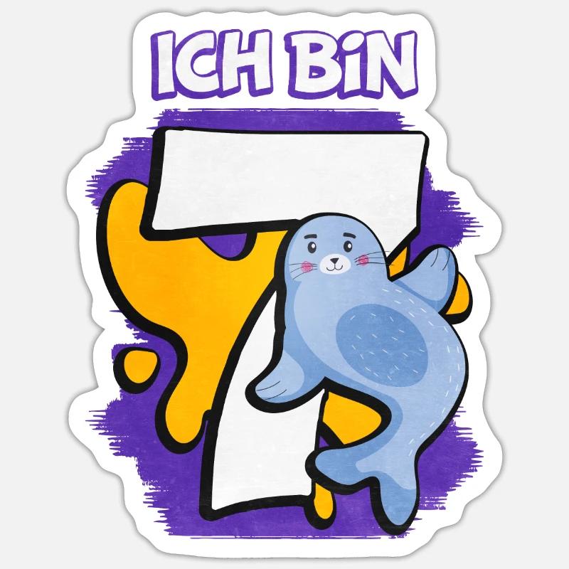 Sticker Größe S (10 x 10 cm) - 