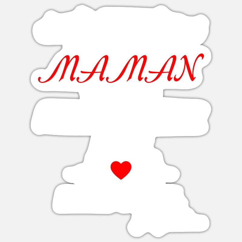 pas parfaite aide-soignante;cadeau aide soignante - Sticker taille S (10 x 10 cm) - blanc mat