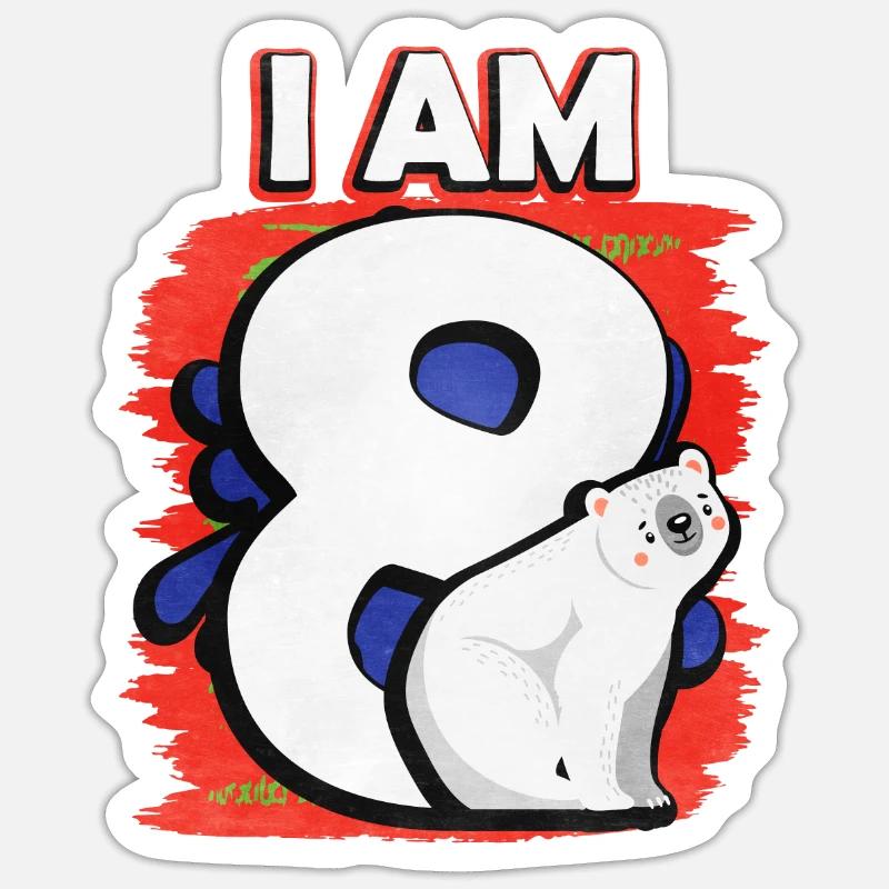 Sticker Größe S (10 x 10 cm) - 