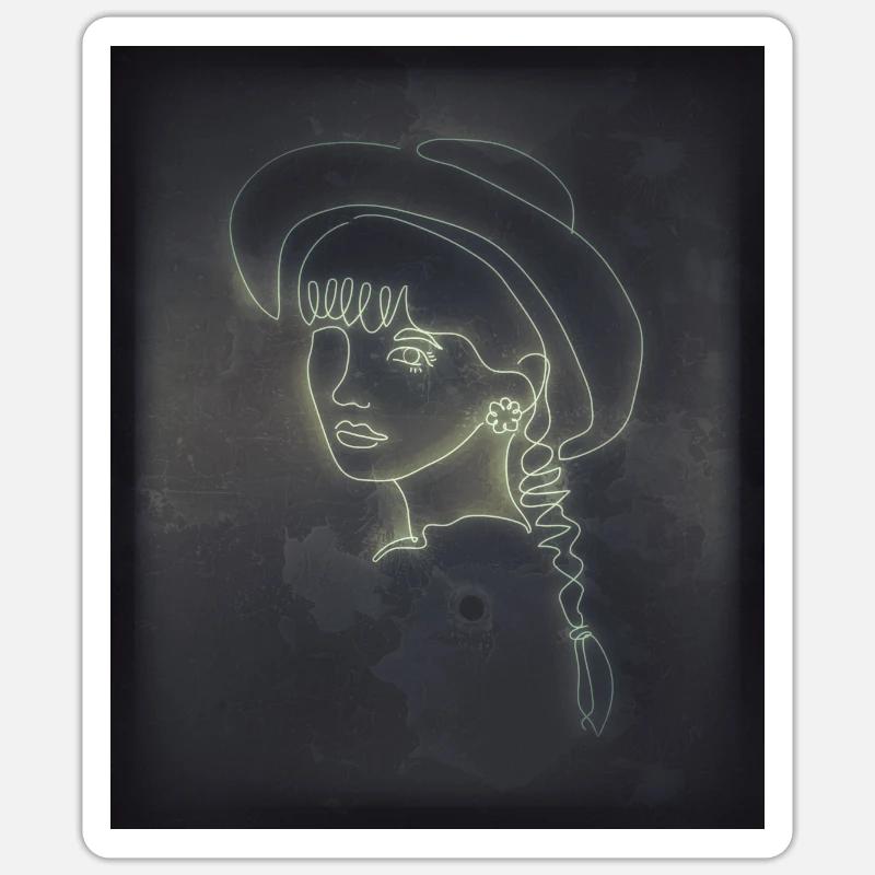 Sticker taille S (10 x 10 cm) - 