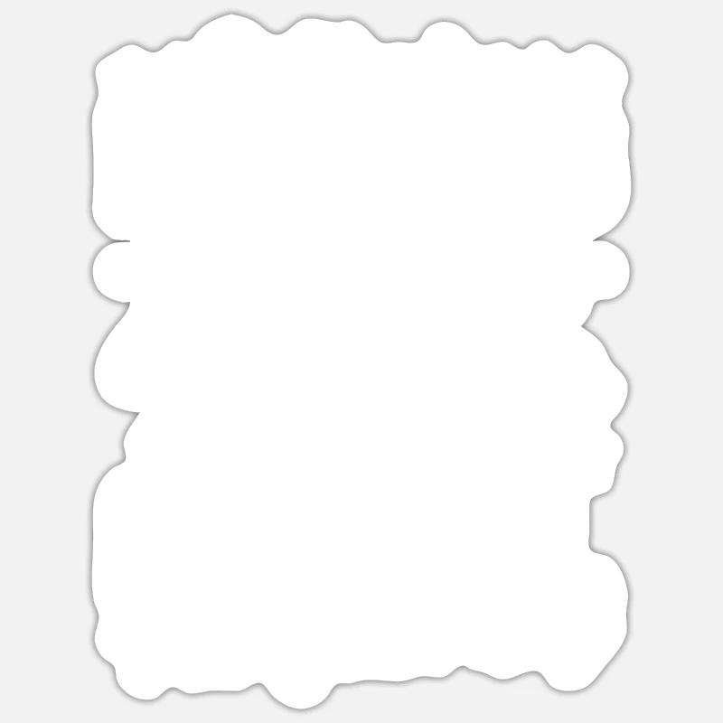 Lebensechter Tierpräparator-experte - Sticker Größe S (10 x 10 cm) - Mattweiß
