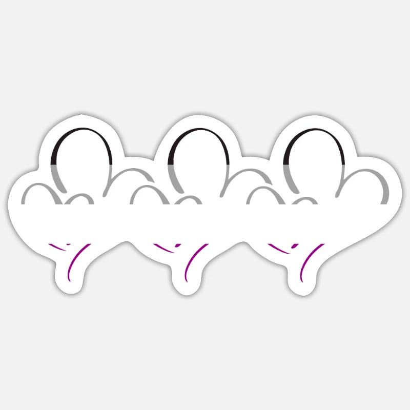 Sticker Größe S (10 x 10 cm) - 