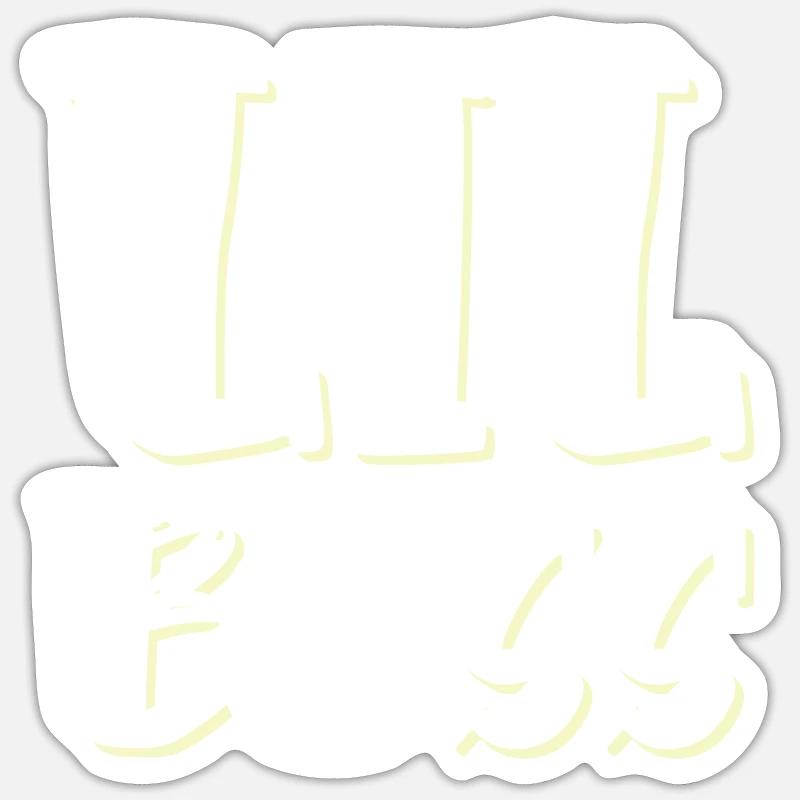 Sticker taille S (10 x 10 cm) - 