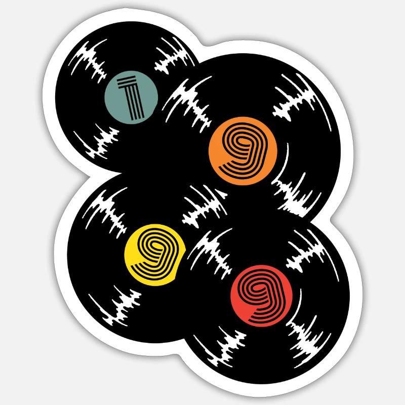 Sticker taille S (10 x 10 cm) - 