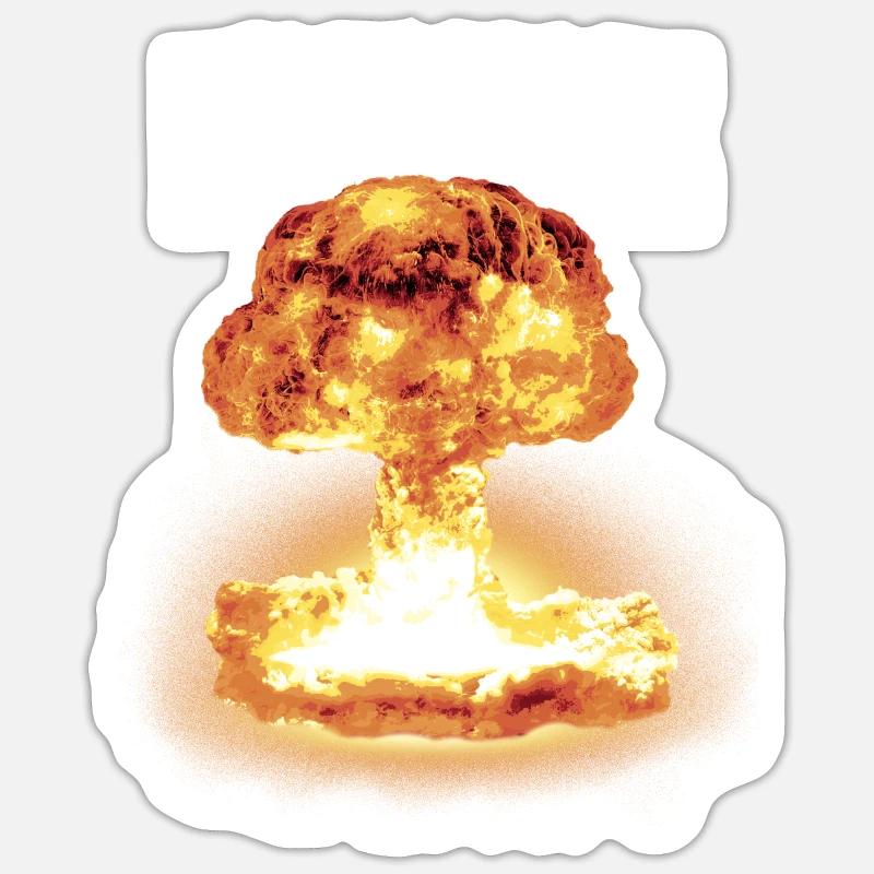 No big bang Sticker size S (10 x 10 cm)