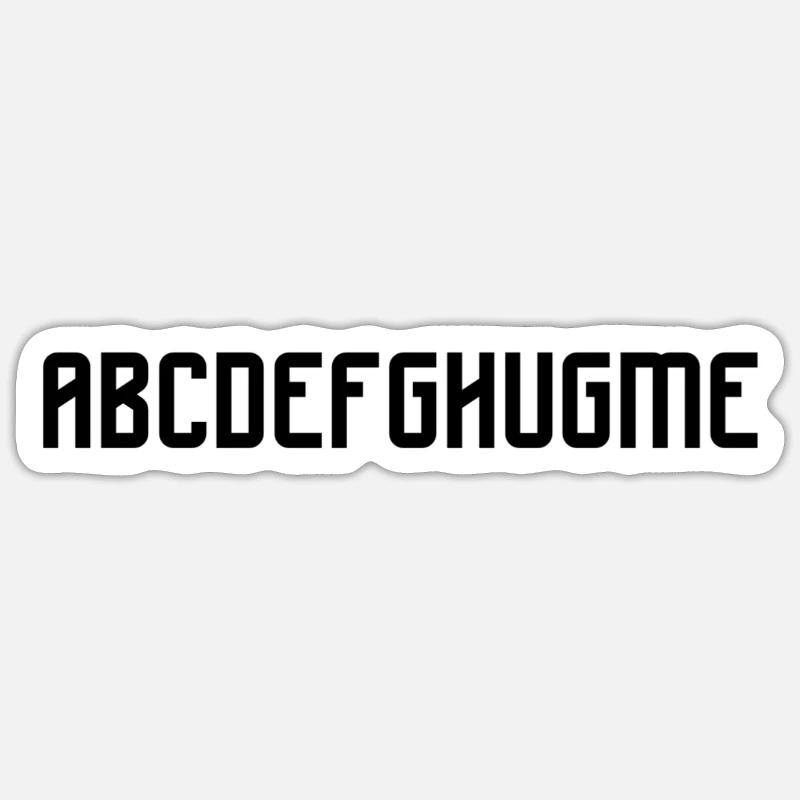 Sticker taille S (10 x 10 cm) -