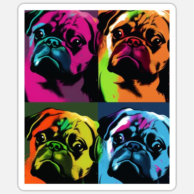 Sticker Größe S (10 x 10 cm) - 