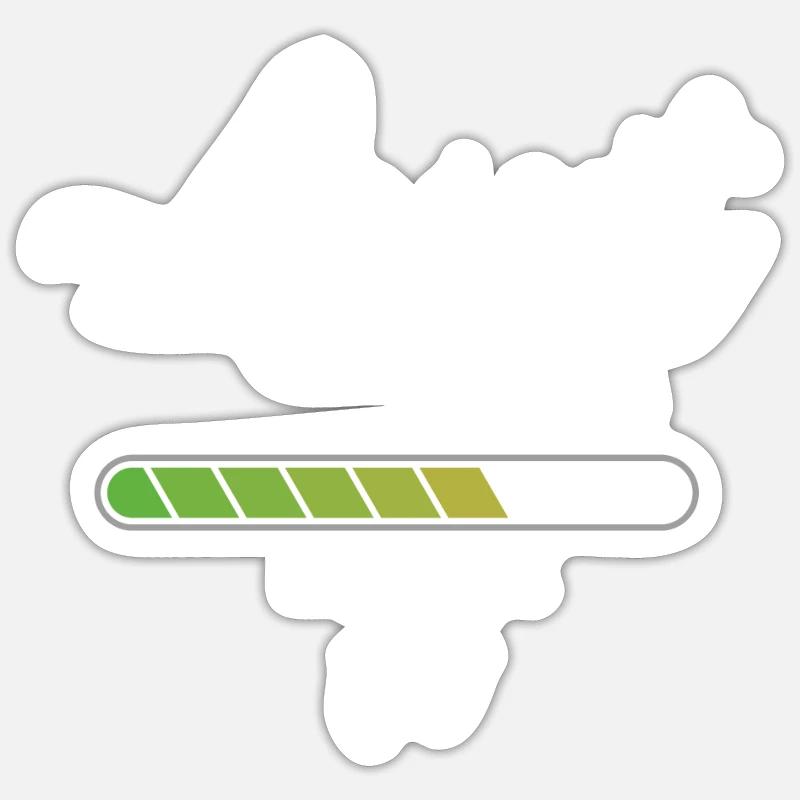 Aunt Loading 2023 Sticker Größe S (10 x 10 cm)