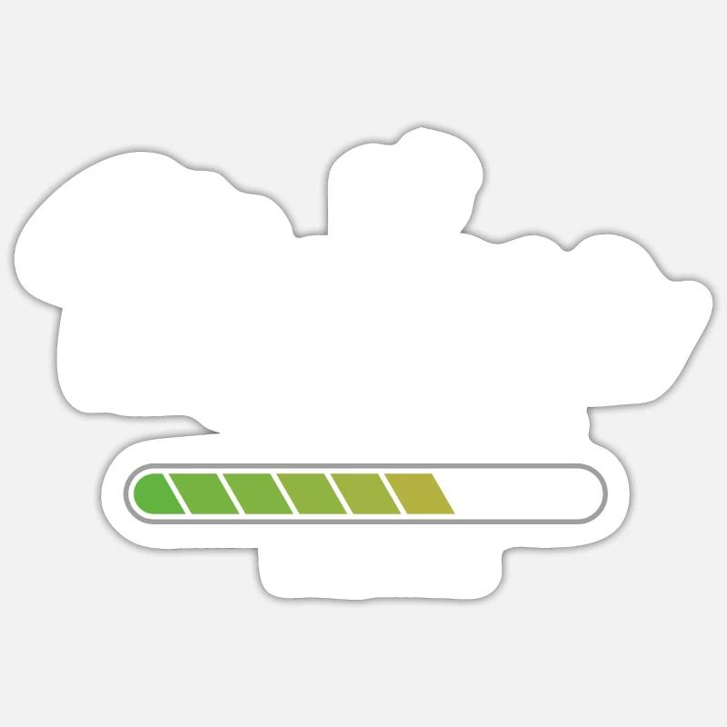 Mama Loading 2023 Sticker Größe S (10 x 10 cm)