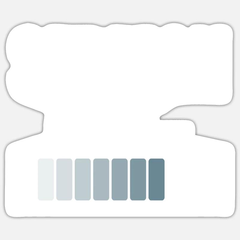 Le pasteur Zeromonie invite - Sticker taille S (10 x 10 cm) - blanc mat
