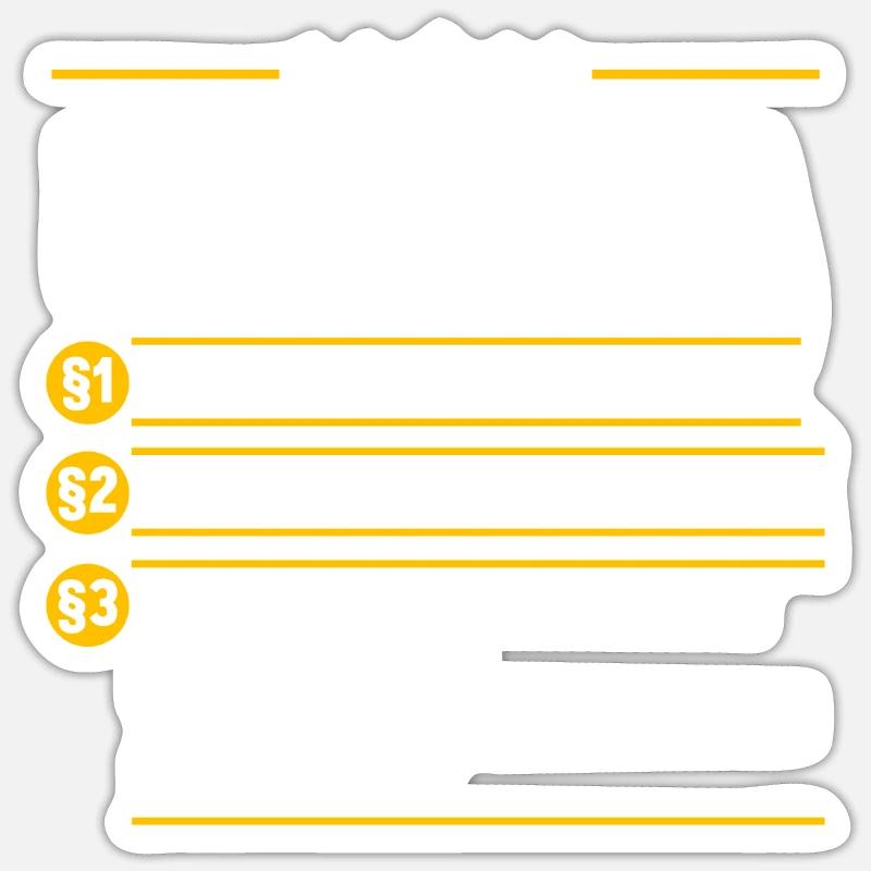 Sticker Größe S (10 x 10 cm) - 