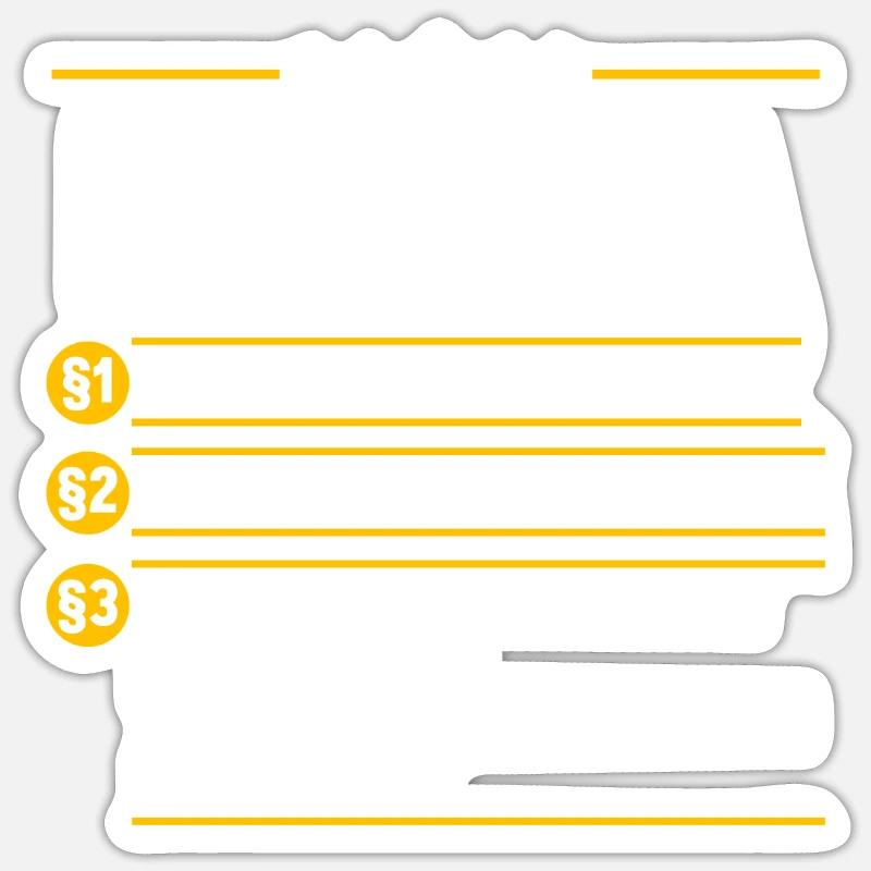 Sticker Größe S (10 x 10 cm) - 