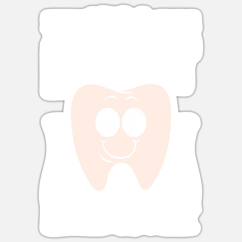 I'm A Dentist - Sticker size S (10 x 10 cm) - white matte
