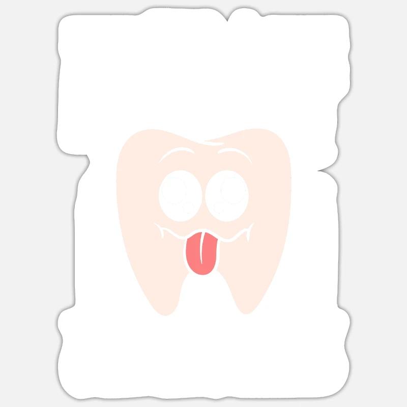 C’est une chose de dentiste que vous ne comprendriez pas - Sticker taille S (10 x 10 cm) - blanc mat