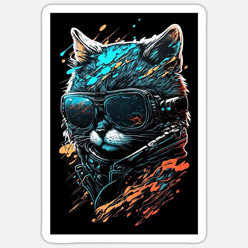 Sticker taille S (10 x 10 cm) - 