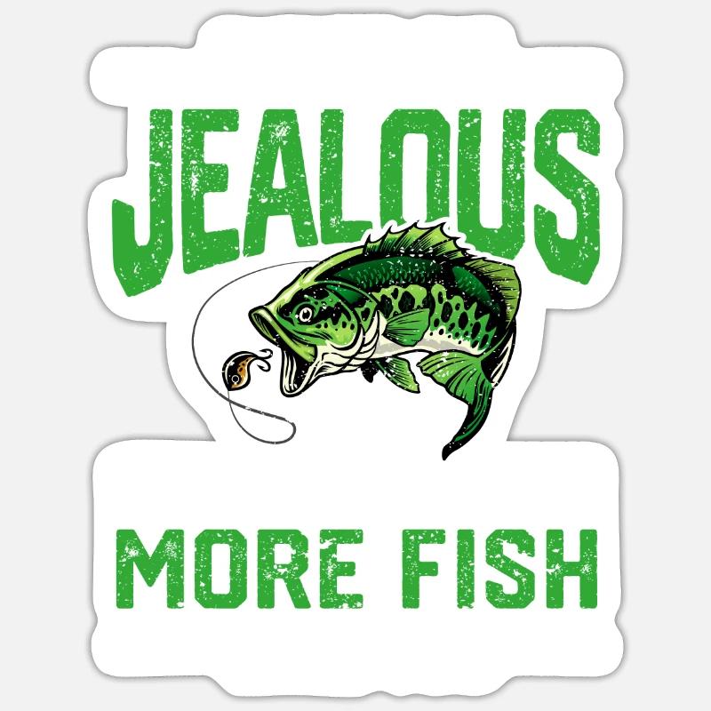 Ne sois pas jaloux juste parce que j’ai un drôle Sticker taille S (10 x 10 cm)