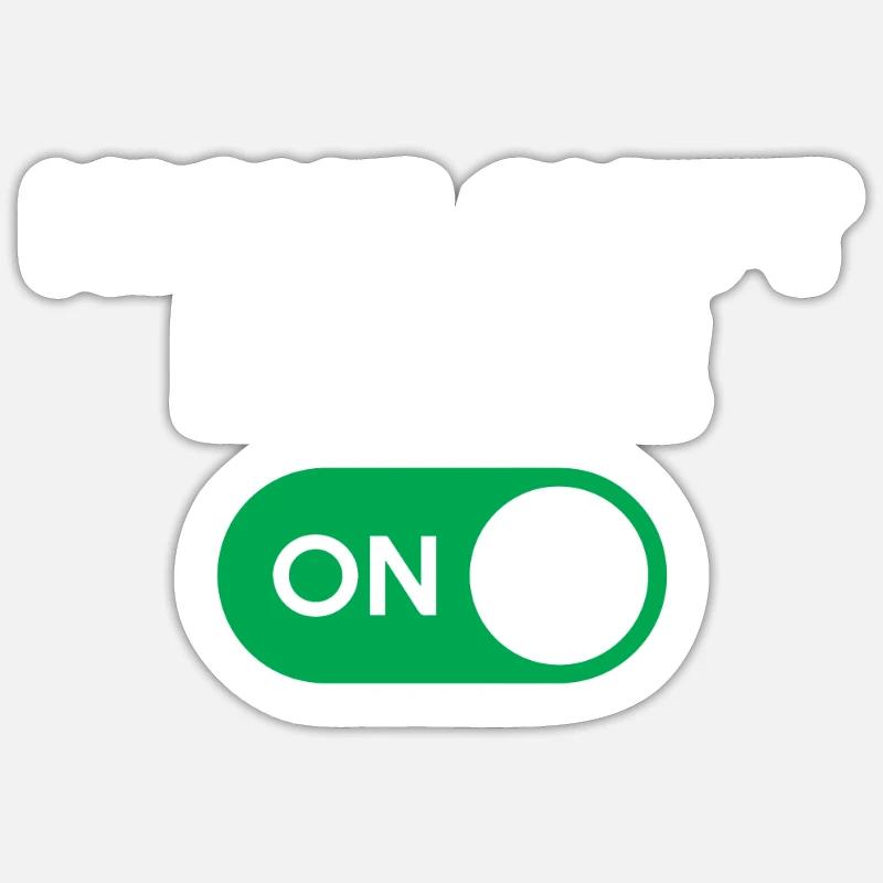 Mode Night Shift activé Sticker taille S (10 x 10 cm)