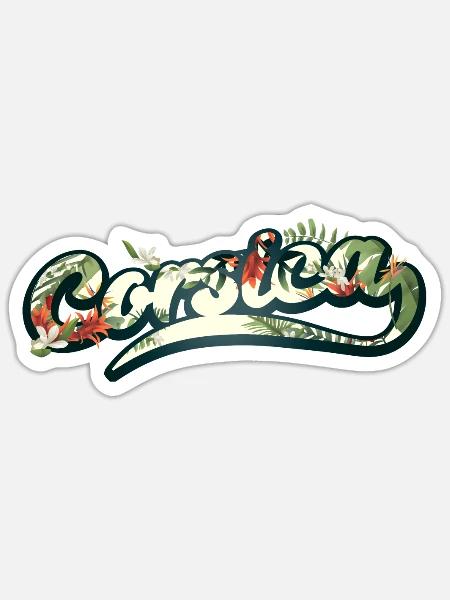 Travel to Korsika Frankreich Urlaub - Sticker Größe S (10 x 10 cm) - Mattweiß