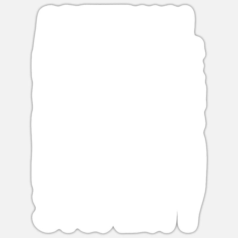 Artificial intelligence Shirt - Sticker Größe S (10 x 10 cm) - Mattweiß