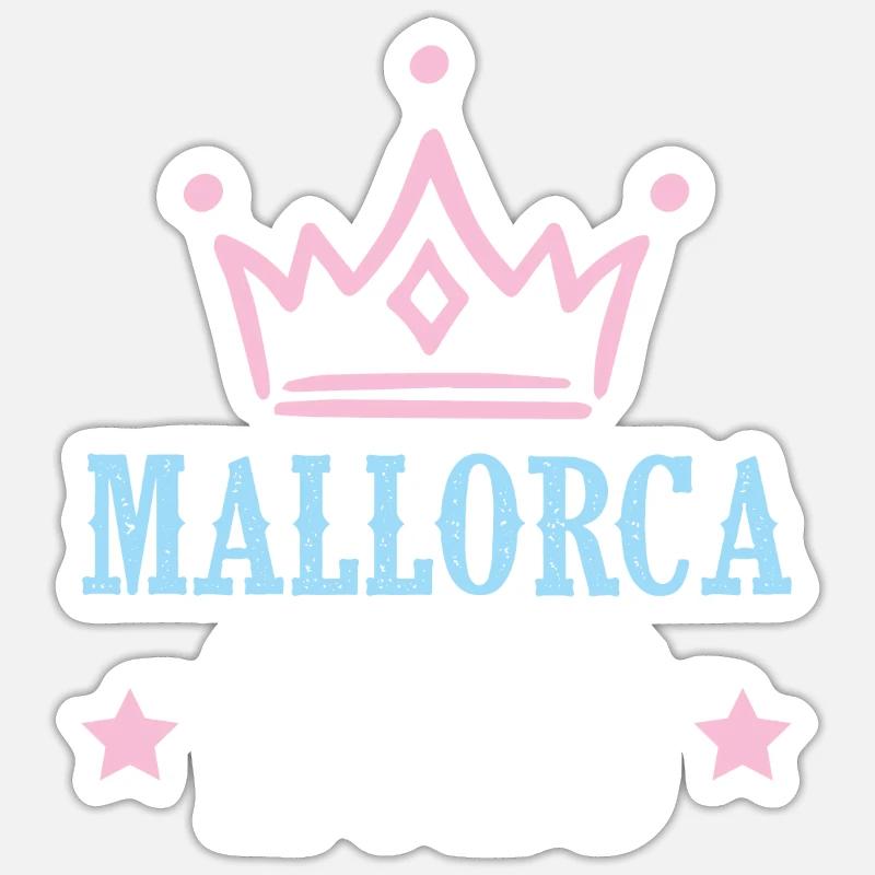 Mallorca 2023 - Sticker size S (10 x 10 cm) - white matte