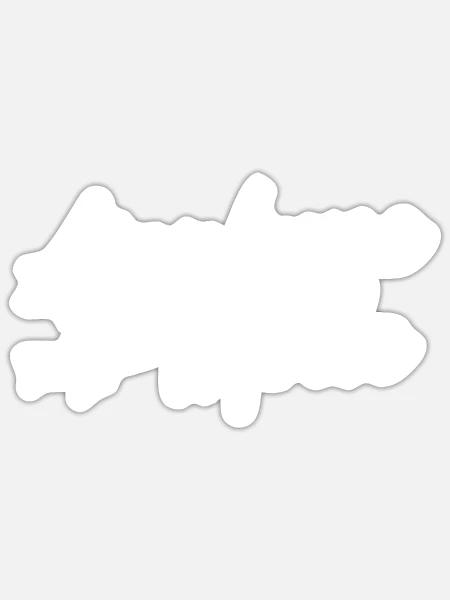 Flugzeugmodus Sommer Urlaubsreise -Fehlermodus - Sticker Größe S (10 x 10 cm) - Mattweiß