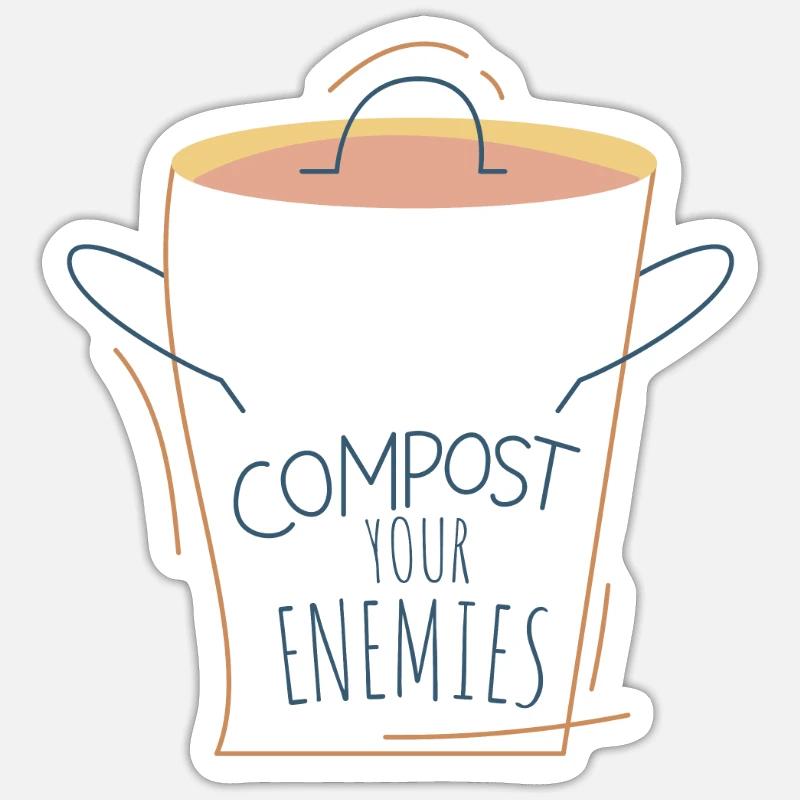 Sticker taille S (10 x 10 cm) - 